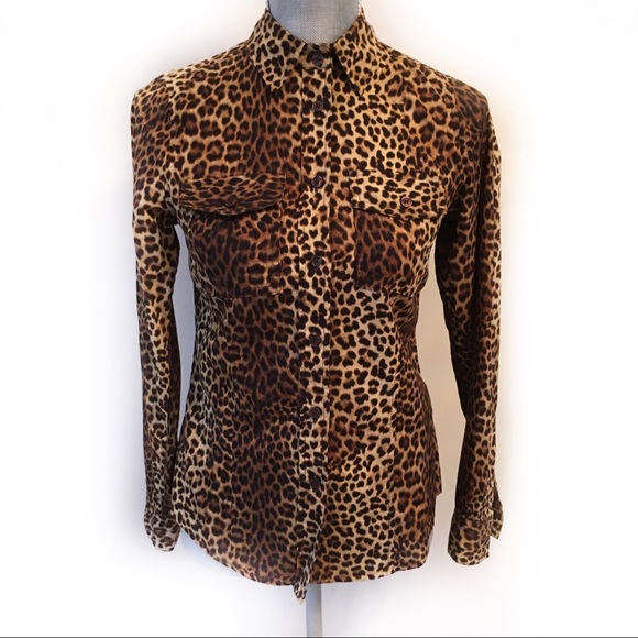MICHAEL Michael Kors Tops - Michael Kors Leopard Print Top